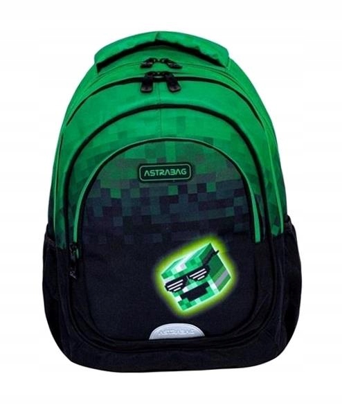 Trojkomorový batoh Astrabag Pixel Hero - pohodlný a praktický